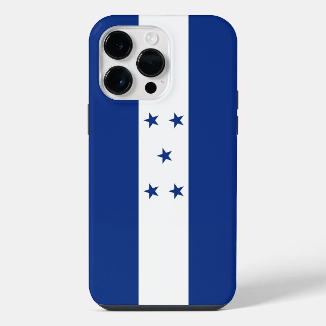 Coque iPhone Drapeau du Honduras (Verso)