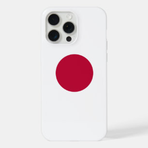 Coque iPhone 15 Pro Max Drapeau du Japon : Terre du Soleil levant, Hinomar
