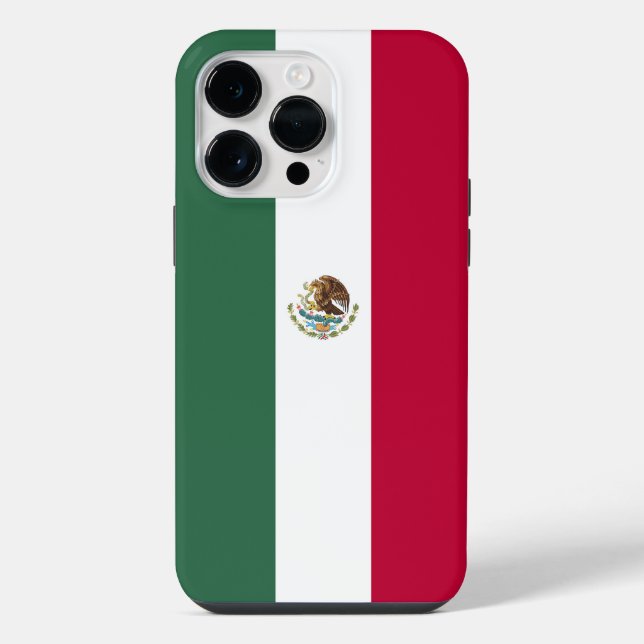 Coque iPhone Drapeau du Mexique (Verso)