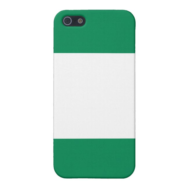 Coque iPhone Drapeau du Nigéria (Dos)