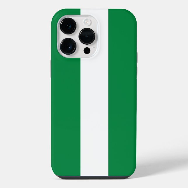 Coque iPhone Drapeau du Nigeria (Verso)