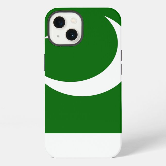 Coque iPhone Drapeau du Pakistan (Verso)