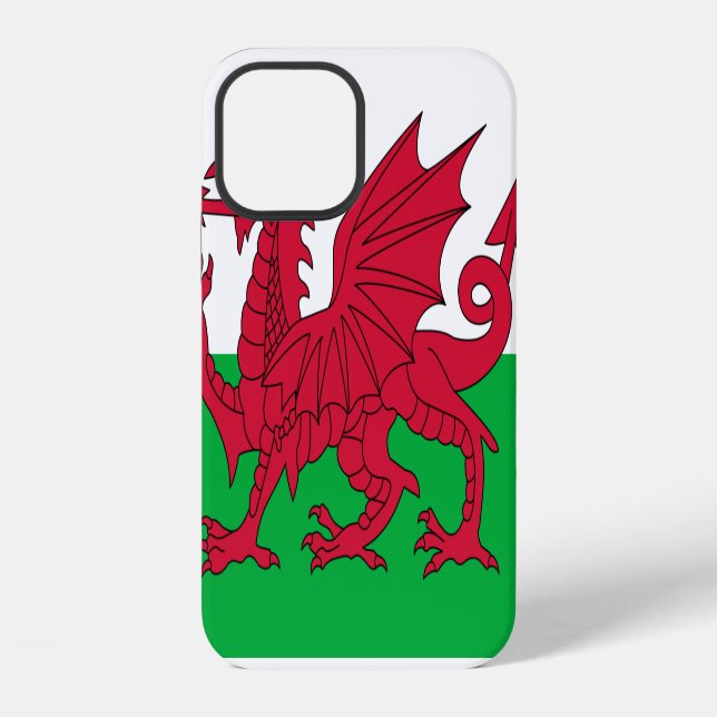 Coque iPhone Drapeau du pays de Galles (Verso)