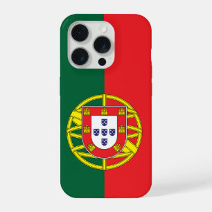 Coque iPhone 15 Pro Drapeau du Portugal