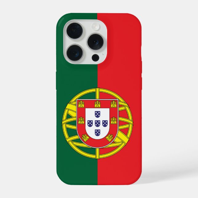 Coque iPhone Drapeau du Portugal (Verso)