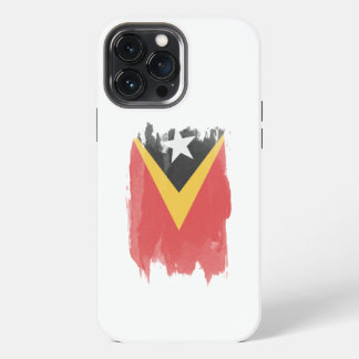Etui iPhone 13 Pro Max Drapeau du Timor oriental, drapeau national