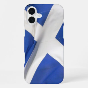 Coque iPhone 16 Plus drapeau écossais