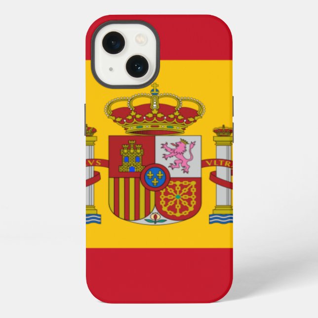 Coque iPhone drapeau espagne (Verso)
