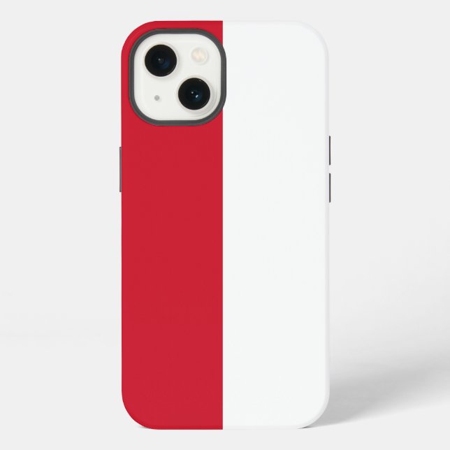 Coque iPhone Drapeau Indonésie (Verso)