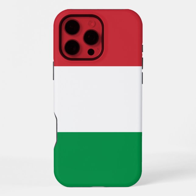 Coque iPhone Drapeau Italie (Verso)