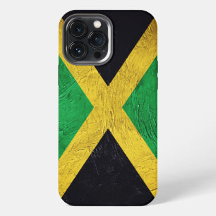Etui iPhone 13 Pro Max Drapeau Jamaïcain