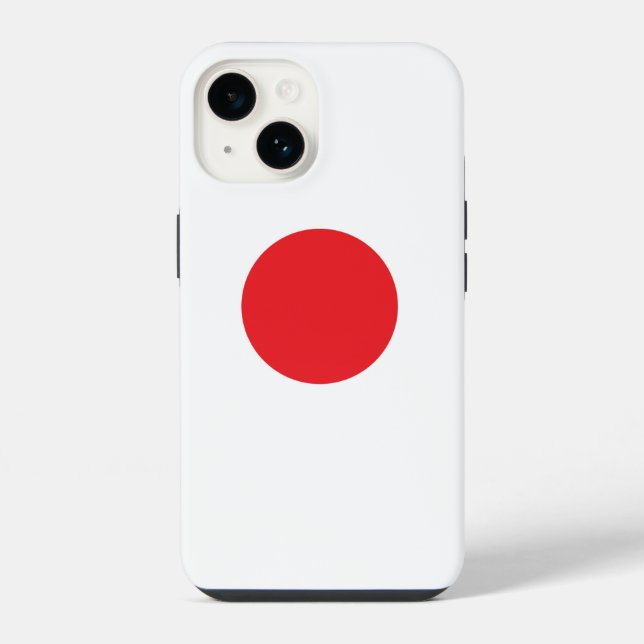 Coque iPhone Drapeau japonais (Verso)