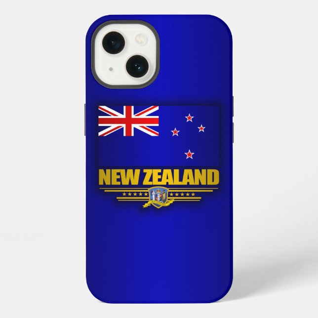 Coque iPhone Drapeau néo-zélandais (Verso)
