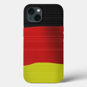 Etui iPhone 13 Drapeau patriotique Allemagne République démocrati