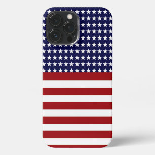 Etui iPhone 13 Pro Max Drapeau patriotique américain inspiré