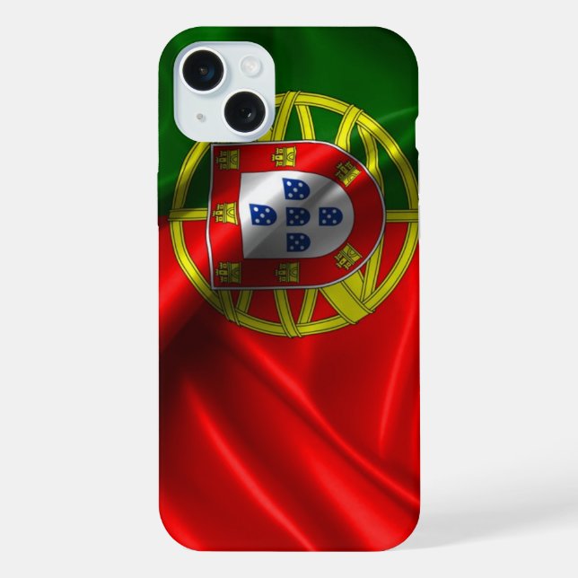 Coque iPhone drapeau portugais (Verso)