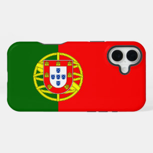 Coque iPhone 16 Plus Drapeau Portugal