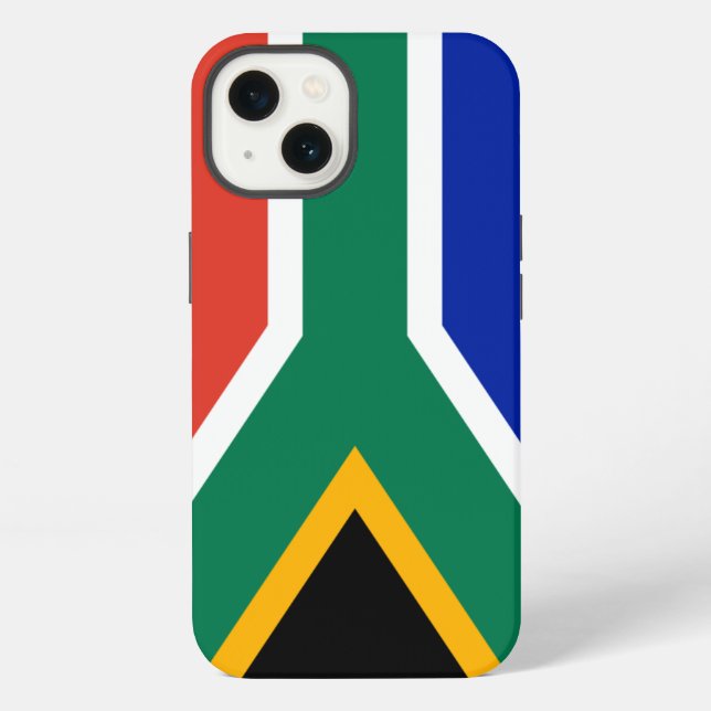 Coque iPhone drapeau sud-africain (Verso)