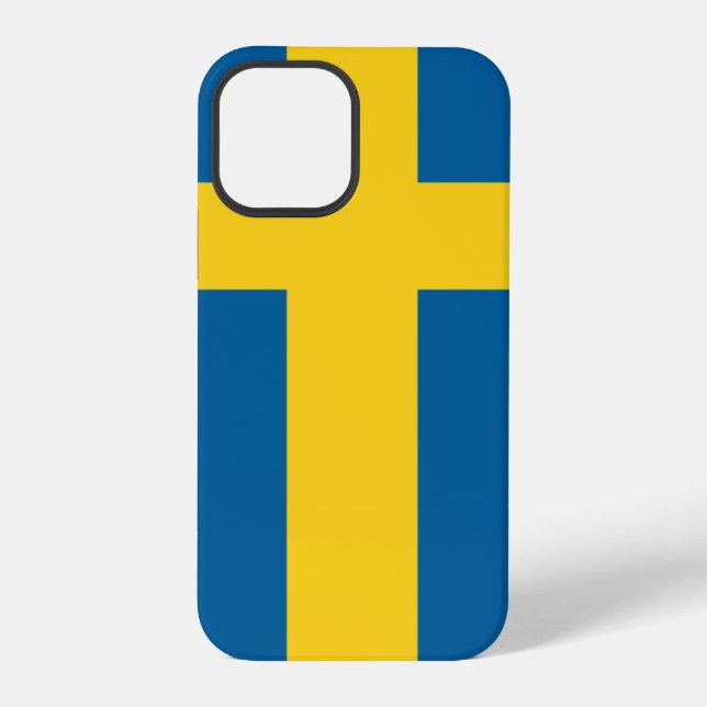 Coque iPhone drapeau suédois (Verso)