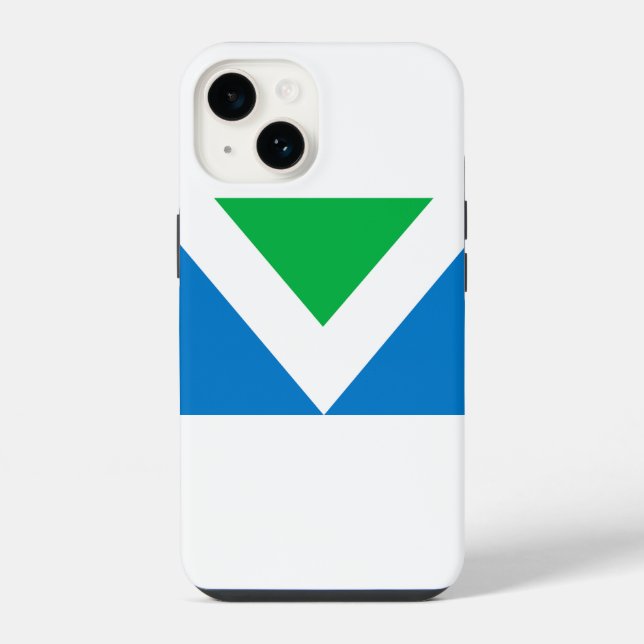 Coque iPhone Drapeau végétal (Verso)