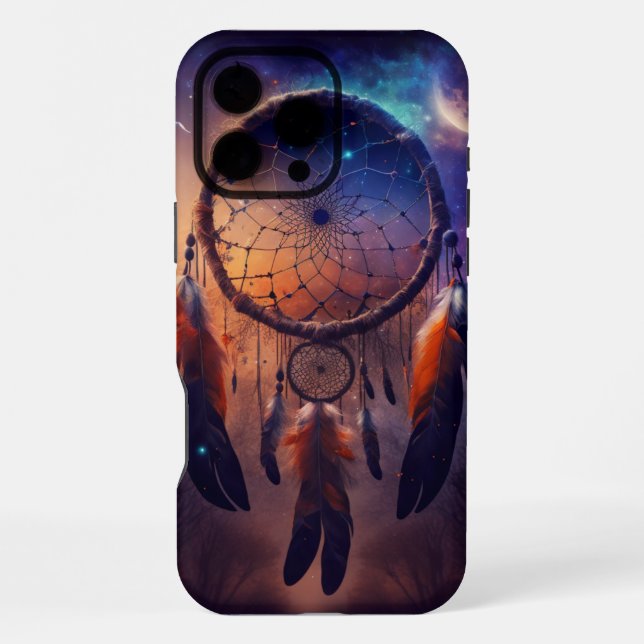 Coque iPhone Dreamcatcher dans la forêt (Verso)