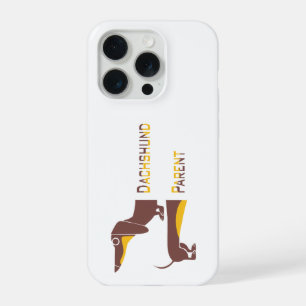 Coque iPhone 15 Pro Drôle de dachshund mignon pour le parent de long c