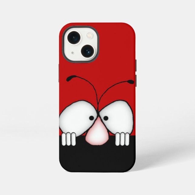 Coque iPhone Drôle de vérification en cours  (Verso)