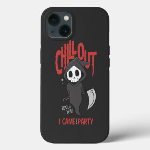 Etui iPhone 13 Drôle Sarcastique Grim Reaper Halloween Party