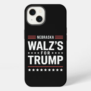 Etui iPhone 13 Drôle Trump Vance Walz's Pour Trump Nebraska
