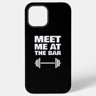 Coque iPhone 12 Pro Max Drôles de Ts de gym Rencontre-moi au bar Cadeaux d