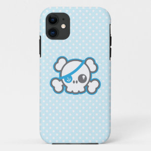 Coque iphone du crâne de Kawaii Pirate