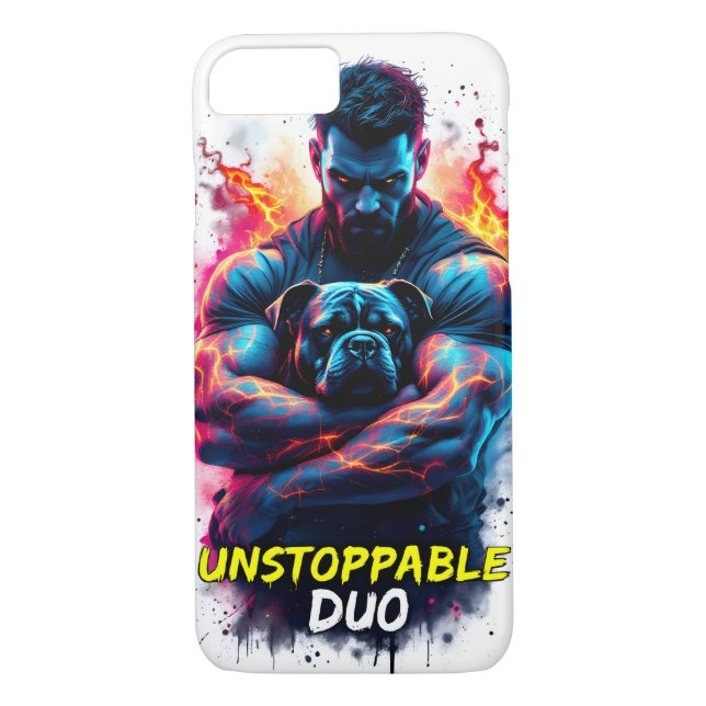 Coque iphone dû non arrêté (Dos)
