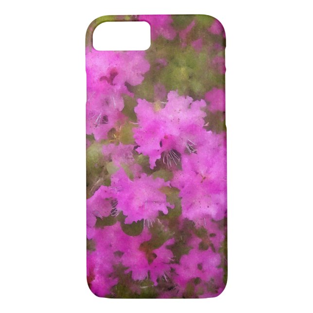 Coque iphone du procès - Rhododendrons (Dos)