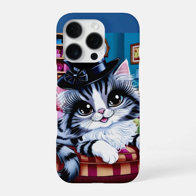 Coque iPhone Duchesse Whimsy Kitty (Verso)