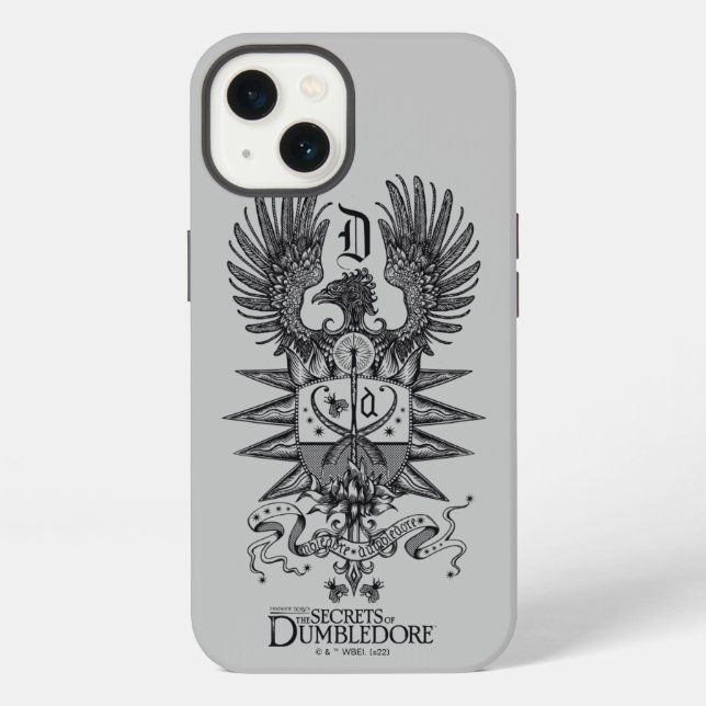 Coque iPhone Dumbledore's Crest (Verso)