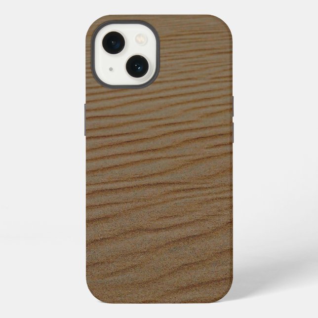 Coque iPhone Dune de sable Abstraite par Shirley Taylor (Verso)