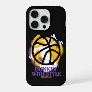 Coque iPhone 15 Pro Dunkin’ avec style Urban Baller