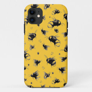 Coque iphone dur avec Motif abeille