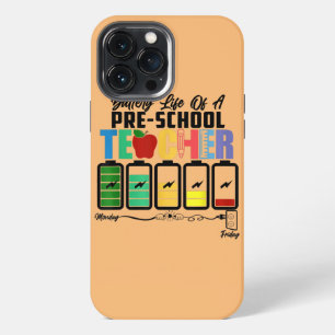Etui iPhone 13 Pro Max Durée de vie de la batterie d'un professeur présco
