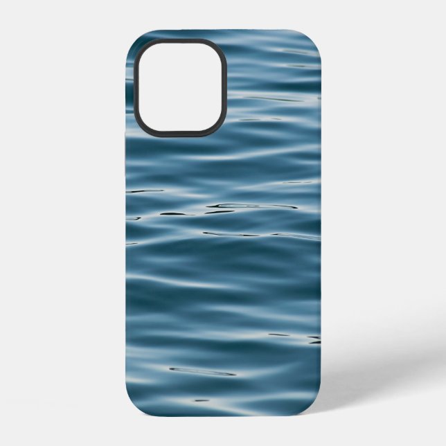 Coque iPhone Eau de mer le matin (Verso)