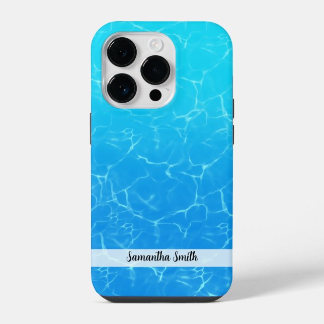 Coque iPhone Eau Tropicale (Verso)