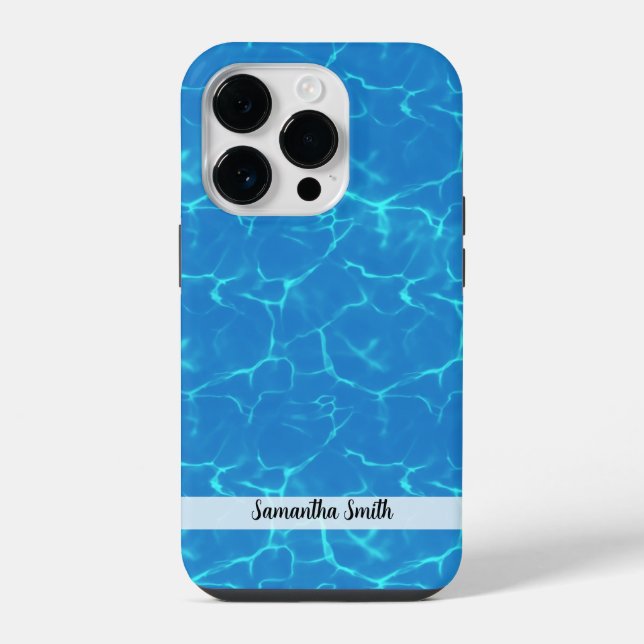 Coque iPhone Eau Tropicale (Verso)