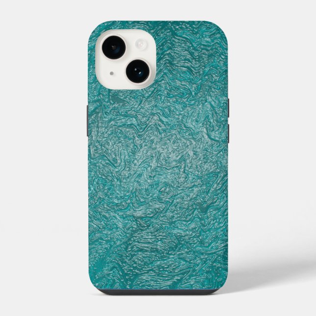 Coque iPhone Eaux sauvages des Caraïbes.... (Verso)