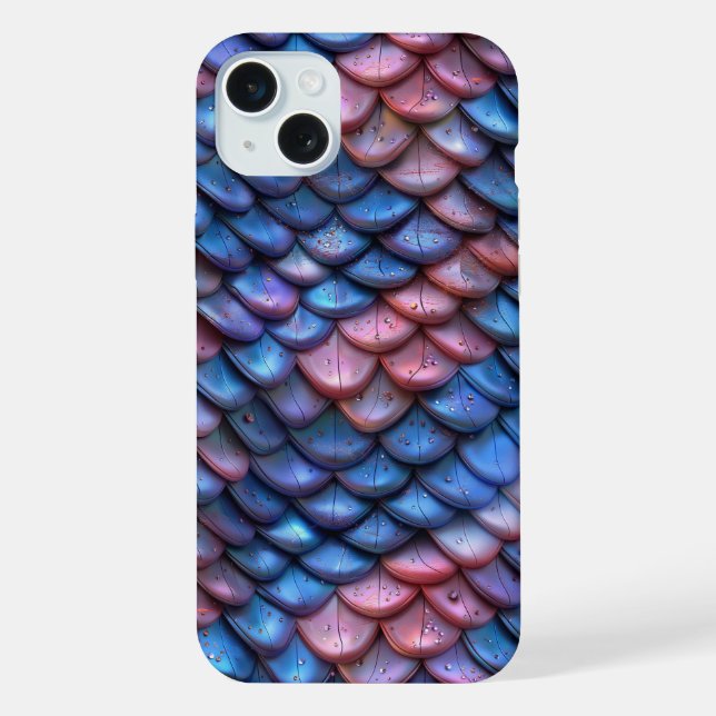 Coque iPhone Écaille de Sirène (Verso)