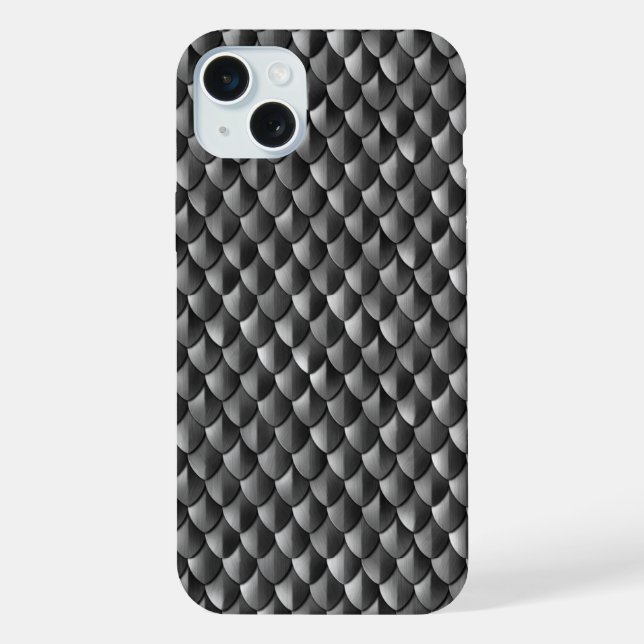 Coque iPhone Écailles de dragon (Verso)