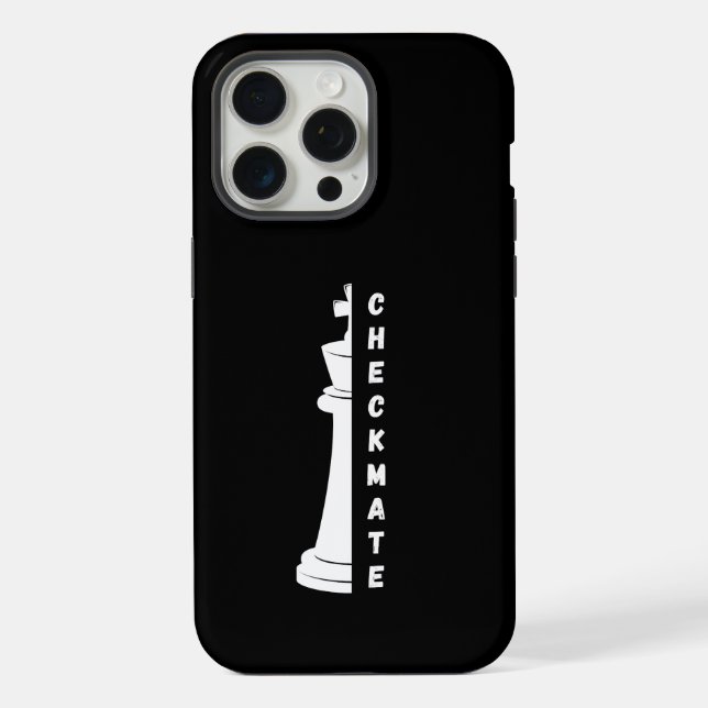 Coque iPhone Échec et mat (Verso)