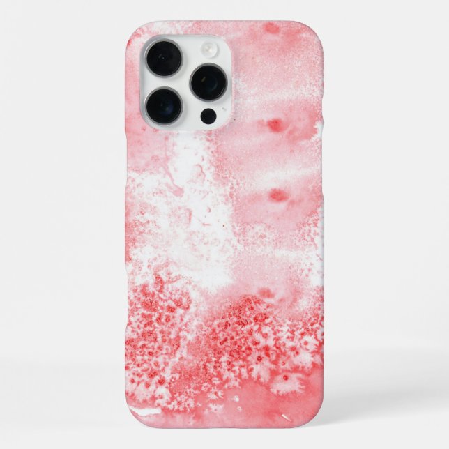 Coque iPhone Échos Cramoisis (Verso)