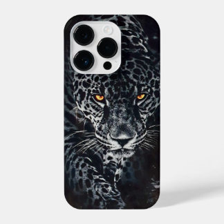 COQUE POUR iPhone 14 PLUS ÉCLAIRAGE LES YEUX LEOPARD AVEC MOTIF DOT