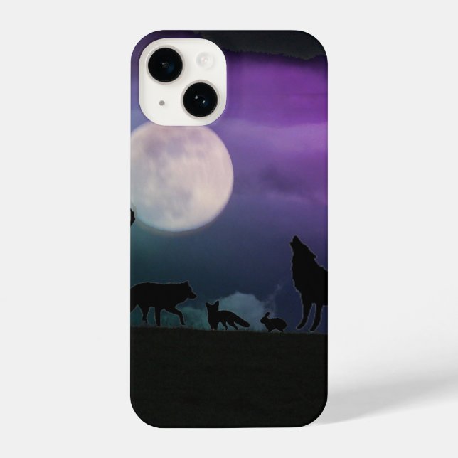 Coque iPhone Éclairage nord (Verso)
