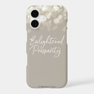 Coque iphone éclairé de prospérité